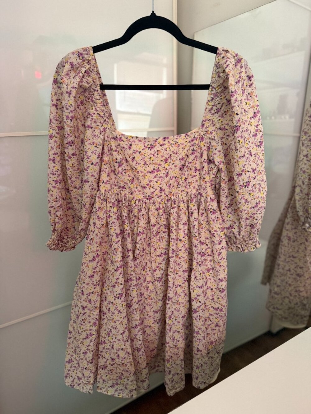 NWOT REVOLVE x STORIA Floral Liberty Square Neck Dress - Picture 2 of 11